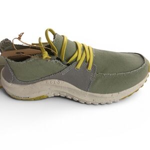 HOLO Athena Lace Sneakers NWT Women’s 10.5 Green Eco Canvas Comfort Casual Shoes